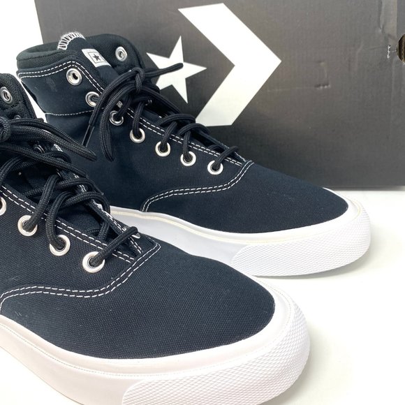 Converse SKID GRIP CVO Canvas Black Sneakers Men's Size 9 170085C - Picture 7 of 9